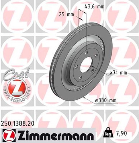 Bremsscheibe coat z - bremsscheibe,