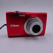Nikon Coolpix S2500 Digitalkamera Rot Digicam 12 MP Zustand gut 