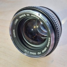 Canon FD 50mm F/1.4 Chrome