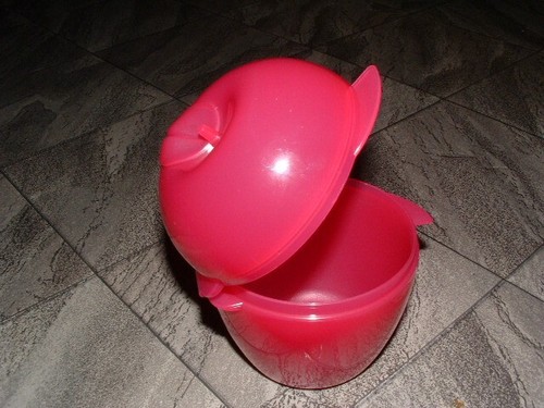 Tupperware apfel dose pink - apfel-dose,