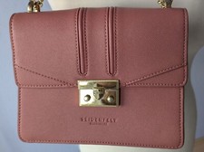 Seidenfelt Manufaktur "Roros Dark Blush" Abendtasche Altrosa
