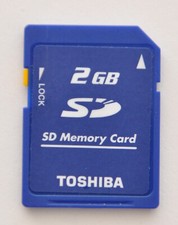 Toshiba 2GB SD Secure Digital