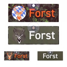 Forst Schild fürs Auto mit