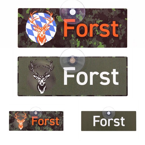 Forst schild fürs auto - forst, mit