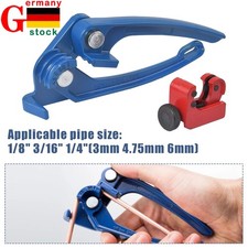 3 IN 1 ROHRBIEGEZANGE BREMSLEITUNG BIEGEN  ROHRABSCHNEIDER 3-16 mm WERKZEUG SET