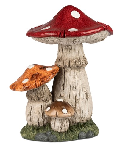 Deko pilze herbstfarben - deko,