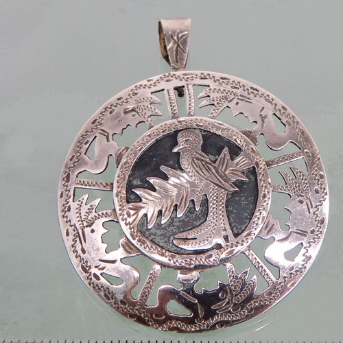 Silber anhänger ethno schmuck - anhänger,