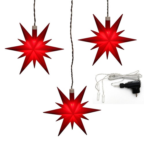 Set led adventsstern ø13 - led,