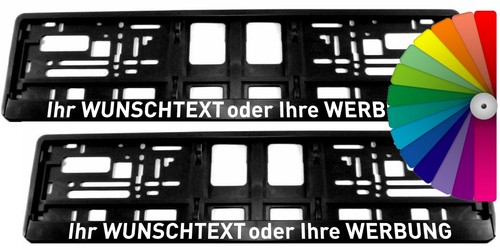 Kennzeichenhalter mit - 2,