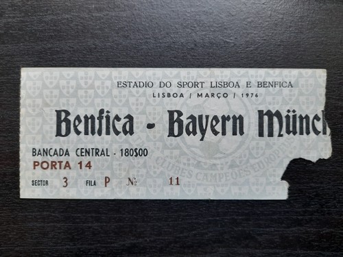 Rare ticket benfica bayern - rare,