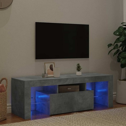 Schrank mit led lowboard - tv,