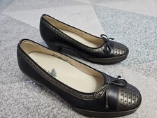 Neu Waldläufer Pumps  Gr 37 Schwarz Bronze Weite H