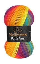 Wollbiene Batik Fine Wolle