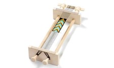 KNORR prandell Perlenwebrahmen aus Holz 216080006 zum Weben von Perlenbänder