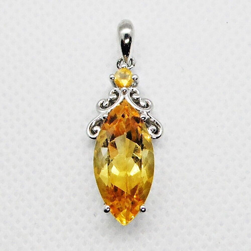Navette citrin cubic zirkonia - navette,