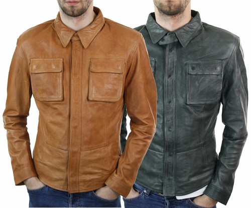Herrenjacke 100 echtleder - herrenjacke,
