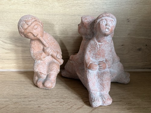 Skulptur tonfigur keramik - skulptur,