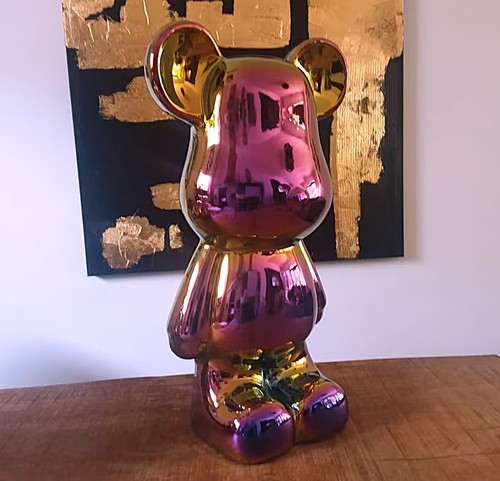 Xxl bunter schwerer teddybär - schwerer,