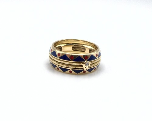 Wellendorff ring gold 750 - ring,