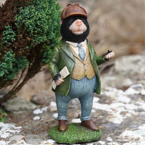 Mole resin ornament - mr,