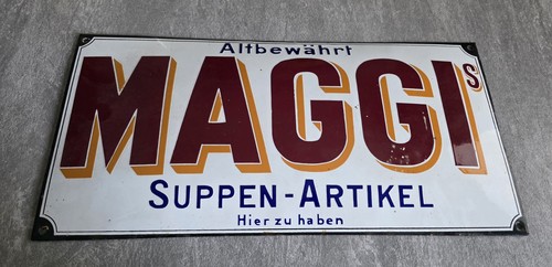 Maggi emailleschild - maggi,