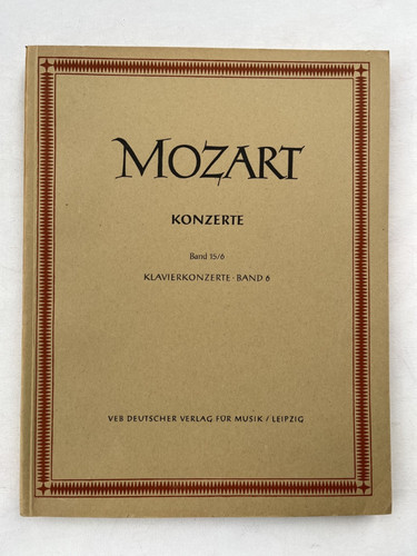 Noten mozart nasw serie - nasw., v