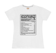 T-Shirt Damen DOSIS DEUTSCH DRAHTHAAR Lebensergänzungsmittel by Siviwonder