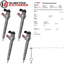 4X 0445110369 Einspritzdüse Injektor VW Audi Seat Skoda 2,0 TDI 03L130277J