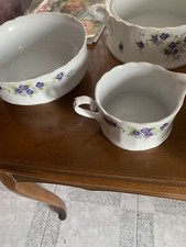 eschenbach porzellan veilchen Suppen Schüssel. Salat Schüssel Und Soßen  3 Teile