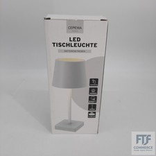 Cepewa Tischleuchte mit Touchfunktion | Nachttischlampe | Helligkeit regulierbar