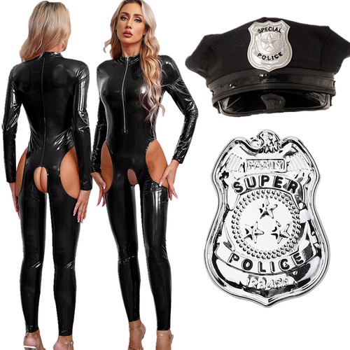 Damen polizistin kostüm - polizistin,