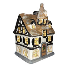 Deko Keramik Landhaus Weihnachtsdeko Höhe 13cm. handgefertigt,  gebraucht
