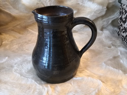Bäuerlicher milchkrug kanne - bäuerlicher,
