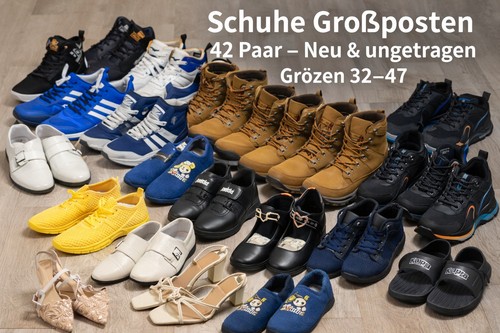 Schuhe großposten paar neu - schuhe, 42