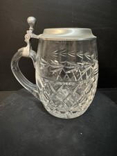 Bleikristall Glas Krug mit