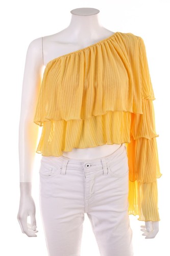 Zara volant bluse - volant-bluse, m