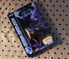 sega saturn batman forever spiel  90er Original vintage Beschreibung + OVP