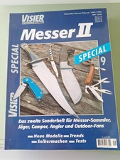 VISIER SPECIAL Sonderheft Nr. 9 Messer II    Sammler Jäger Camper Angler Outdoor