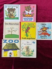 DDR Kinderbücher Konvolut Pappbilderbuch Bilderbücher 7  Stück