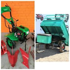 Einachsschlepper Motoreinachser Einachser Motorhacke 7.5PS  +Zubehör + änhanger