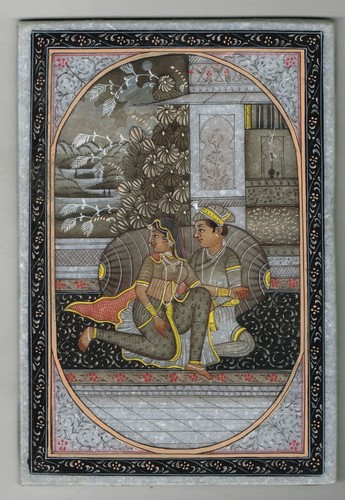 Mughal indien miniaturmalerei - indien,