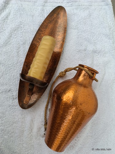 Set kupfervase kanne - set, und