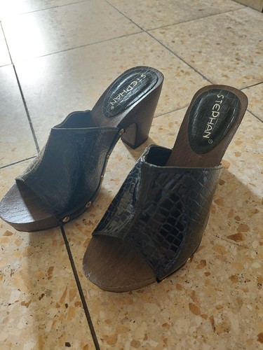 Damen pantoletten holzclogs - damen-pantoletten,