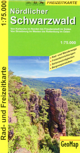 Nördlicher schwarzwald 75 - nördlicher, 1:75