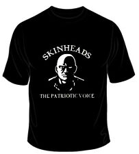 SKINHEADS-THE PATRIOTIC VOICE T-SHIRT WAY OF LIFE/Oi!Oi!Oi!BOOTS&BRACES/ANTI-PC/