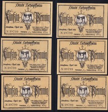 Schopfheim: 6x 50 Pfennig