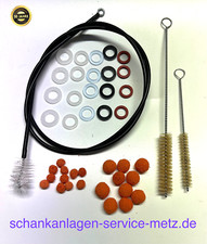 Reinigungsset für Zapfanlagen - Zapfhahn - Kegverschluss usw.