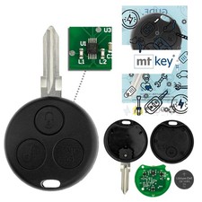 Funk Schlüssel 434MHZ für SMART 450 CITY FORTWO PASSION PULSE Fernbedienung