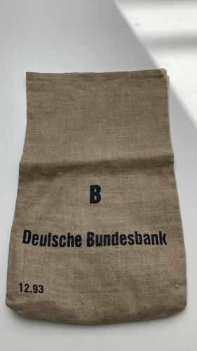 Geldsack deutsche bundesbank - geldsack,