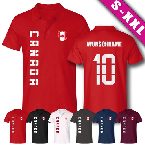 Kanada canada polo - kanada, polo-shirt